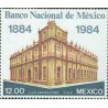 1 عدد تمبر صدمین سالگرد بانک ملی - مکزیک 1984