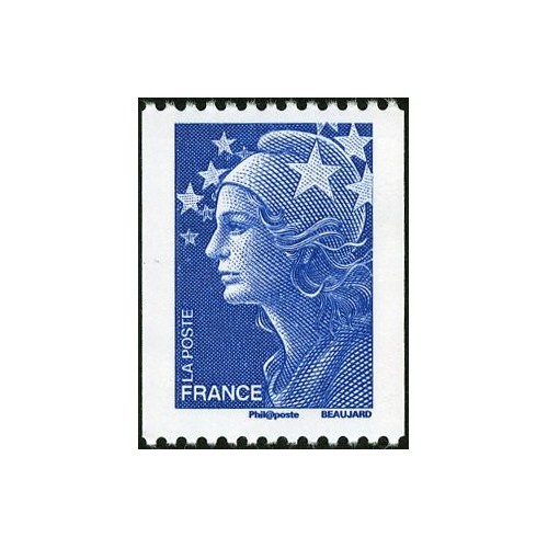 1 عدد تمبر سری پستی - 0.65 - سرمه ای - عمودی بدون دندانه- ماریان و اروپا - فرانسه 2008 1 عدد تمبر سری پستی - 0.65 - سرمه ای - عمودی بدون دندانه- ماریان و اروپا - فرانسه 2008
