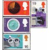 4 عدد تمبر اکتشافات بریتانیا - انگلیس 1967