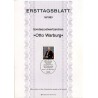 برگه اولین روز انتشار تمبر صدمین سالگرد تولد اتو واربورگ، شیمیدان- جمهوری فدرال آلمان 1983