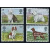 4 عدد تمبر سگها - انگلیس 1979