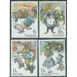 4 عدد تمبر سال بین المللی کودک - انگلیس 1979