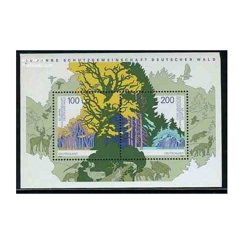 سونیرشیت جنگلها - پنجاهمین سالگرد انجمن حفاظت از جنگلهای آلمان - جمهوری فدرال آلمان 1997