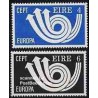 2 عدد تمبر مشترک اروپا - Europa Cept  - ایرلند 1973