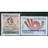 2 عدد تمبر مشترک اروپا - Europa Cept - اسپانیا 1973