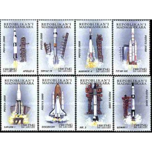8 عدد سفرهای فضائی با سرنشین - ماداگاسکار 2000