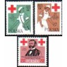 3 عدد تمبر صلیب سرخ - لهستان 1959