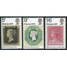 3 عدد تمبر فیلیمپیا - نمایشگاه تمبر - انگلیس 1970