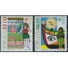 2 عدد تمبر مشترک اروپا - Europa Cept - فورکلور - پرتغال 1981