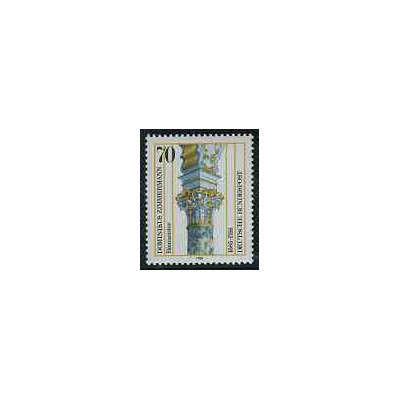 1 عدد تمبر دومنیکوس زیمرمن - معمار - جمهوری فدرال آلمان 1985