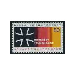 1 عدد تمبر دموکراسی - جمهوری فدرال آلمان 1985