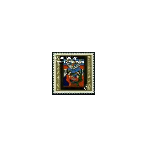 1 عدد تمبر کریستمس - جمهوری فدرال آلمان 1981