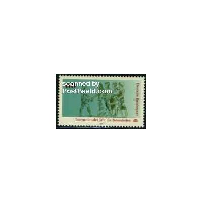 1 عدد تمبر سال بین المللی معلولین - جمهوری فدرال آلمان 1981