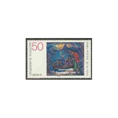 1 عدد تمبر والتر کولو - آهنگساز - برلین آلمان 1978