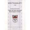 برگه اولین روز انتشار تمبر 450 سالگرد. قانون خلوص آبجو - جمهوری فدرال آلمان 1983