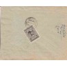 پاکت نامه شماره 31 - با 2 تمبر سری احمدی بزرگ  - سال 1302 ه ش- ارسالی سال 1344 ه ق  - مقصد یزد مبدا همدان
