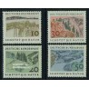 4 عدد تمبر حفاظت از طبیعت اروپائی - جمهوری فدرال آلمان 1969