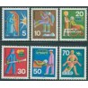 تمبر خارجی - 6 عدد تمبر خدمات عمومی - جمهوری فدرال آلمان 1970