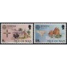 تمبر خارجی - 2 عدد تمبر مشترک اروپا - Europa Cept - آداب و رسوم - جزیره من 1981