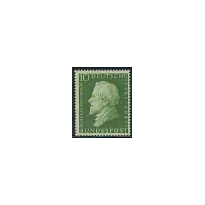 تمبر خارجی - 1 عدد تمبر فرانز هرمان شولز دلیتش - اقتصادان جمهوری فدرال آلمان 1958