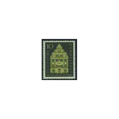 تمبر خارجی - 1 عدد تمبر ورتمبرگ - یکی از ایالتهای آلمان - جمهوری فدرال آلمان 1957