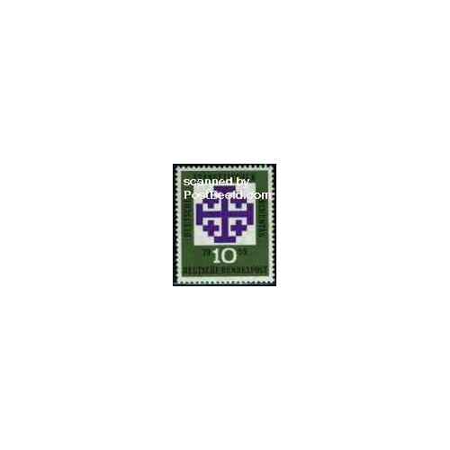 تمبر خارجی - 1 عدد تمبر روز بشارت - جمهوری فدرال آلمان 1959