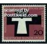 تمبر خارجی - 1 عدد تمبر نمایشگاه سخره مقدس - جمهوری فدرال آلمان 1959