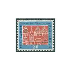 تمبر خارجی - 1 عدد تمبر Buxtehude - شهری در شمال آلمان- جمهوری فدرال آلمان 1959