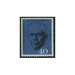 تمبر خارجی - 1 عدد تمبر  جرج مارشال -  برنده جایزه صلح نوبل - جمهوری فدرال آلمان 1960