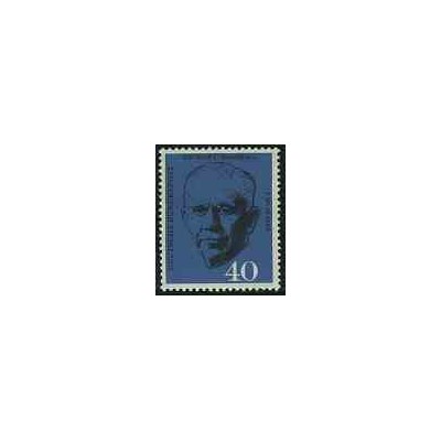 تمبر خارجی - 1 عدد تمبر  جرج مارشال -  برنده جایزه صلح نوبل - جمهوری فدرال آلمان 1960