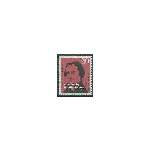 تمبر خارجی - 1 عدد تمبر  فلیپ ملانشتن - فیلسوف - جمهوری فدرال آلمان 1960