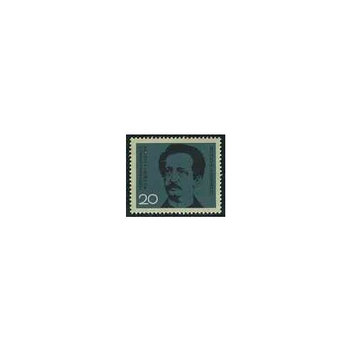 تمبر خارجی - 1 عدد تمبر فردیناند لاسال - فعال سیاسی - جمهوری فدرال آلمان 1964