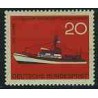 تمبر خارجی - 1 عدد تمبر سرویس حفاظت از حیات دریائی - کشتی - جمهوری فدرال آلمان 1965