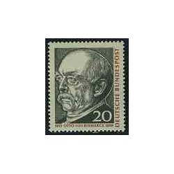 تمبر خارجی - 1 عدد تمبر اتو فون بیسمارک - جمهوری فدرال آلمان 1965