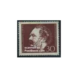 تمبر خارجی - 1 عدد تمبر ورنر فون زیمنس - جمهوری فدرال آلمان 1966