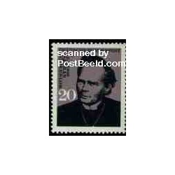 تمبر خارجی - 1 عدد تمبر نیتن زودربلوم - برنده جایزه صلح نوبل - جمهوری فدرال آلمان 1966