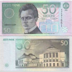 اسکناس 50 کرون - استونی 1994