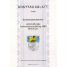 برگه اولین روز انتشار تمبر نمایشگاه بین المللی باغ - جمهوری فدرال آلمان 1983