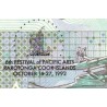 اسکناس 3 دلار - سورشارژ یادبود ششمین جشنواره هنرهای اقیانوس آرام در راروتونگا - جزایر کوک 1992