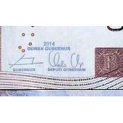 اسکناس 50000 روپیه  - اندونزی 2014 سفارشی - توضیحات را ببینید