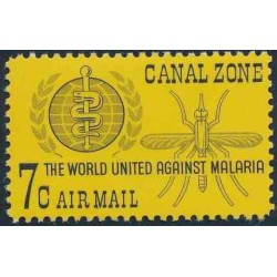 1 عدد تمبر  ریشه کنی مالاریا -  پاناما 1962 - ناحیه کانال 1962
