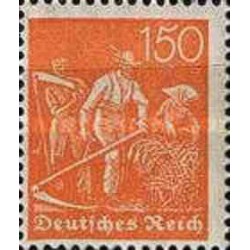1 عدد تمبر سری پستی - 150 مارک - رایش آلمان 1921
