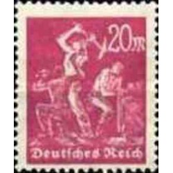 1 عدد تمبر سری پستی - 20 میلیون مارک - رایش آلمان 1922 با شارنیه