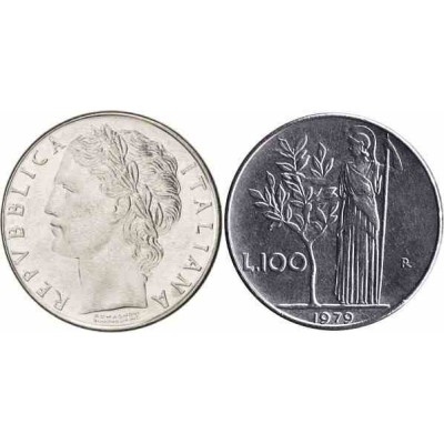 سکه 100 لیر - Acmonital - ایتالیا 1976 غیر بانکی