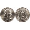 سکه 25 سنت - کوارتر - نیکل مس - تصویر جرج واشنگتن - آمریکا 1991 غیر بانکی