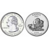 سکه کوارتر - ایالت کانزاس - آمریکا 2005 غیر بانکی