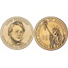 سکه 1 دلار یادبود جیمز بیوکنن -15مین رئیس جمهوری - آمریکا 2010