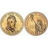 سکه 1 دلار یادبودویلیام هنری هریسون - 9مین رئیس جمهوری - آمریکا 2009