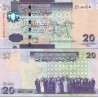 اسکناس 20 دینار - لیبی 2009  سفارشی