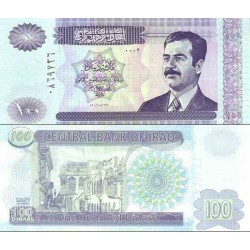 اسکناس 100 دینار - عراق 2002